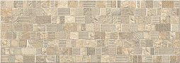 Настенная плитка Eletto Ceramica 506791101 Commesso Beige Piazze 25.1х70.9 бежевая матовая под мозаику