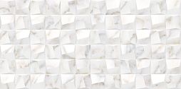 Настенная плитка ALMA Ceramica TWU09GRG027 Grigio 50x24.9 белая глянцевая под камень