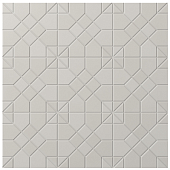 Керамогранит WOW 127406 Tesserae Suit Blanc 28x28 кремовый глазурованный матовый под мозаику