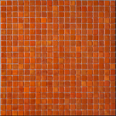Мозаика ROSE MOSAIC WJ95 Galaxy (размер чипа 15x15 мм) 32.7x32.7 оранжевая глянцевая моноколор перламутр