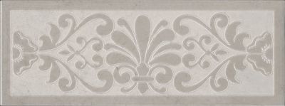 Декоративная плитка Kerama Marazzi HGD/B503/15147 Монсанту 2 15х40 серая матовая с орнаментом