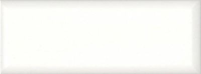Настенная плитка Kerama Marazzi 15037 Веджвуд грань 15х40 белая глянцевая моноколор