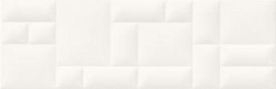 Плитка Pillow Game рельеф белый 29x89