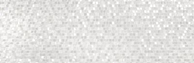 Настенная плитка Emigres Mos Hit Blanco 25x75 белая глянцевая под мозаику