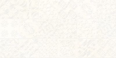 Настенная плитка Axima 32584 Валенсия 250x500 белый глянцевый пэчворк