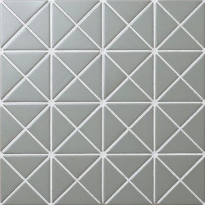 Мозаика Star Mosaic OLIVE 25.9x25.9 оливковая матовая, чип 60x40 треугольный