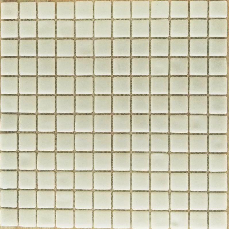 Стеклянная мозаика с квадратным чипом 25x25 мм
