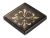 Напольная вставка Роскошная мозаика ВА 05 4.8x4.8 Одиссей золотая стеклянная