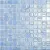 Мозаика Vidrepur С0002982 Fusion Light Blue (на сетке) 31.7x31.7 голубая глянцевая перламутр / авантюрин, чип 25x25 квадратный