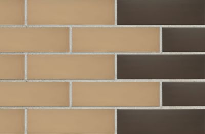 Фасадная плитка Incolor С0005077 Brick 28 Beige (SP112) 8.4x28.3 бежевая матовая моноколор