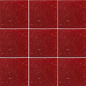 Мозаика ROSE MOSAIC A98 Matrix color 3+ (размер чипа 10x10 мм) 31.8x31.8 красная глянцевая моноколор