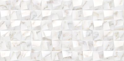 Настенная плитка ALMA Ceramica TWU09GRG027 Grigio 50x24.9 белая глянцевая под камень