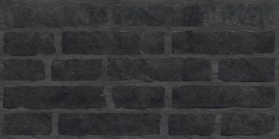 Керамогранит Laparet х9999219691 Loft 60x30 черный глазурованный матовый под кирпич в стиле лофт