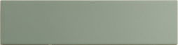 Настенная плитка DNA Match Sage Matt 6.25x25 зеленая матовая моноколор