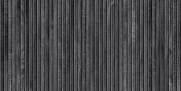 Керамогранит Ibero 458 Artwood Ribbon Black 60x120 черный матовый под дерево