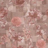 Декор APE Ceramica MPL-030865 Four Seasons Set (2) Summer 60x120 розовый матовый флористика