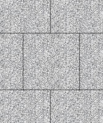 Тротуарные плиты "КВАДРУМ" - Б.5.К.6 (Стоунмикс) Бело-черный