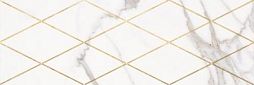 Настенная плитка LASSELSBERGER CERAMICS 1664-0141 Миланезе Дизайн 20х60 белый глянцевый орнамент