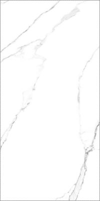 Напольная плитка Global Tile PGT 2197 60х120 белая полированная под мрамор
