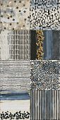 Настенная плитка Mariner Affreschi Klimt Ret 60x120 синяя матовая под камень