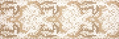 Настенная плитка NEWKER 117206 Mix Decor Warm 25x75 бежевая глазурованная глянцевая под мозаику