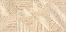 Керамическая плитка Axima Ларго 30x60 бежевая матовая / рельефная под дерево / геометрию