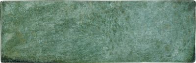 Настенная плитка Peronda 5096629013 Dyroy Green 6.5x20 зеленая глянцевая под камень