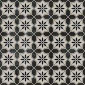 Декор Kerama Marazzi VT\A294\SG1544N Фреджио 20x20 черно-белый глянцевый с орнаментом
