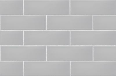 Фасадная плитка Incolor С0005013 Brick 28 Light Grey (SP3) 8.4x28.3 серая матовая моноколор