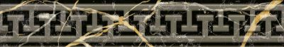Керамогранит Italon 600090000482 Шарм Экстра Лоран Бордюр Лиф окрашенный в массе / Charme Extra Laurent Listello Leaf 5X30