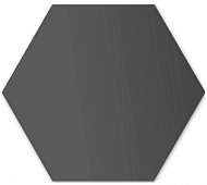 Керамогранит WOW 113842 Floor Tiles Hexa Graphite Matt 20x23 графит глазурованный матовый моноколор