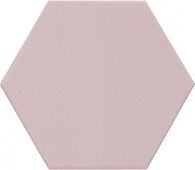 Керамогранит Equipe 26465 Kromatika 11.6x10.1 розовый глазурованный матовый моноколор