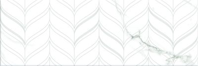 Настенная плитка EM-TILE УТ-00009265 Avila Lan Blanco 20x60 белая матовая под мрамор