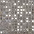 Мозаика Vidrepur С0002295 Aura Coffee (на сетке) 31.7x31.7 коричневая глянцевая / рельефная перламутр, чип 25x25 квадратный