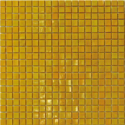 Мозаика ROSE MOSAIC CJ902 Galaxy (размер чипа 15x15 мм) 32.7x32.7 желтая глянцевая моноколор