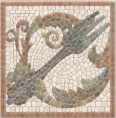 Декор Kerama Marazzi HGD\A141\17000 Виченца Вилка 15х15 бежевый глянцевый под камень / под мозаику