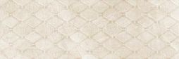 Керамическая плитка Eurotile Ceramica 162 DIX1BG Diamonds Relief 89.5x29.5 бежевая глянцевая геометрия
