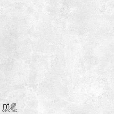 Керамогранит NT Ceramic NTT996000M Zett Bianco 60x60 белый матовый под цемент