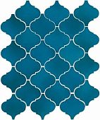 Настенная плитка Kerama Marazzi 65007 Арабески Майолика 30x26 синяя глянцевая майолика