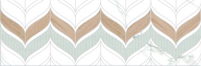 Декоративная плитка EM-TILE УТ-00009272 Avila Deco Greywood 20x60 комбинированная матовая орнамент