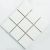 Мозаика NSmosaic FK-101A Ceramic 10x10 белый глянцевая моноколор, чип квадратный