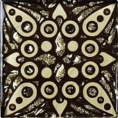 Напольная вставка Роскошная мозаика ВБ 28 6.6x6.6 Мира золотая стеклянная