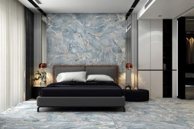 Керамогранит Primavera CR214 Stoneart Copper carving 60x120 голубой / бежевый / серый карвинг / рельефный под мрамор