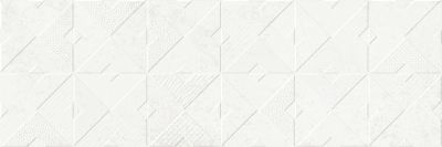 Настенная плитка ALMA Ceramica TWA11MAS027 Mars 60x20 белая матовая под геометрию