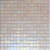 Мозаика ROSE MOSAIC WB81 Rainbow (размер чипа 10x10 мм) 31.8x31.8 розовая глянцевая моноколор перламутр