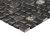 Мозаика Роскошная мозаика МКС 2030 30x30 микс черная/платиновая/мраморная черная матовая, чип 15x15 квадратный