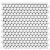 Мозаика Star Mosaic NK41000 / С0003639 Penny Round White Matt 31.5x30.9 белая матовая моноколор, чип 19 мм круглый