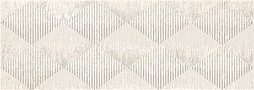 Декоративная плитка Kerlife STRATO GALA CREMA 25.1x70.9 бежевая глянцевая с рисунком