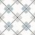 Керамогранит Peronda 3356231083 Tanger Silver Rhomb 12.3x12.3 белый / голубой / серый матовый / противоскользящий с орнаментом
