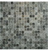 Мозаика FK Marble 35799 Classic Mosaic Sultan Dark 15-4P 30.5x30.5 серая полированная